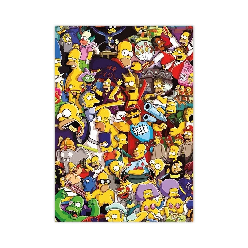 Poster Simpsons - Les Mille Vies d'Homer
