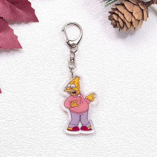 Porte-clés Grampa Simpson