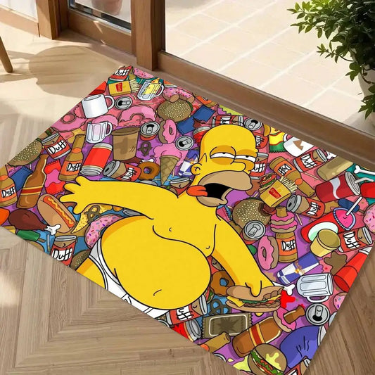 Tapis Simpsons - Homer Collage