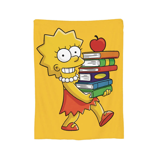Plaid Simpsons - Lisa et ses Livres