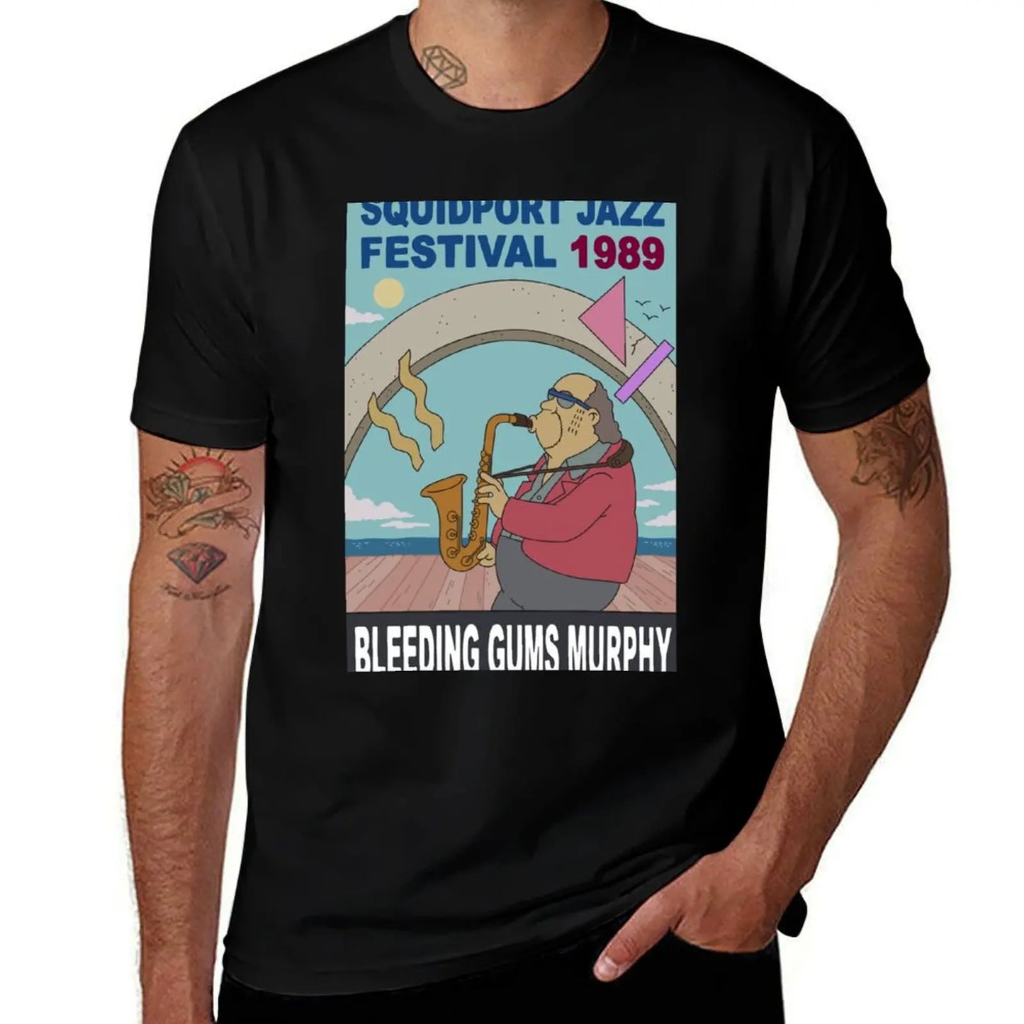 T-Shirt Simpsons - Bleeding Gums Murphy