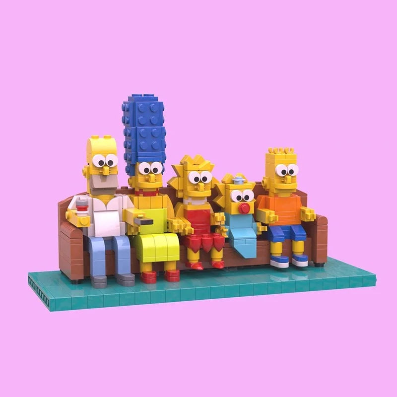 Briques Simpsons - Le Canapé Familial