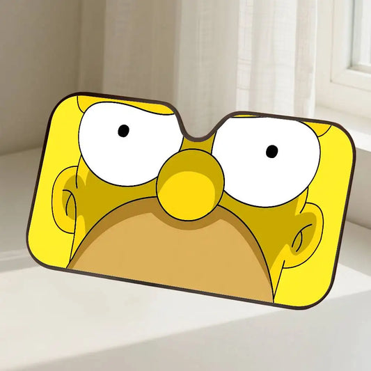 Pare-soleil Simpsons - Visage Homer