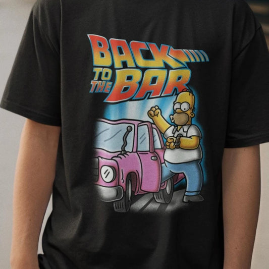 T-Shirt Simpsons - Homer Back to the Bar