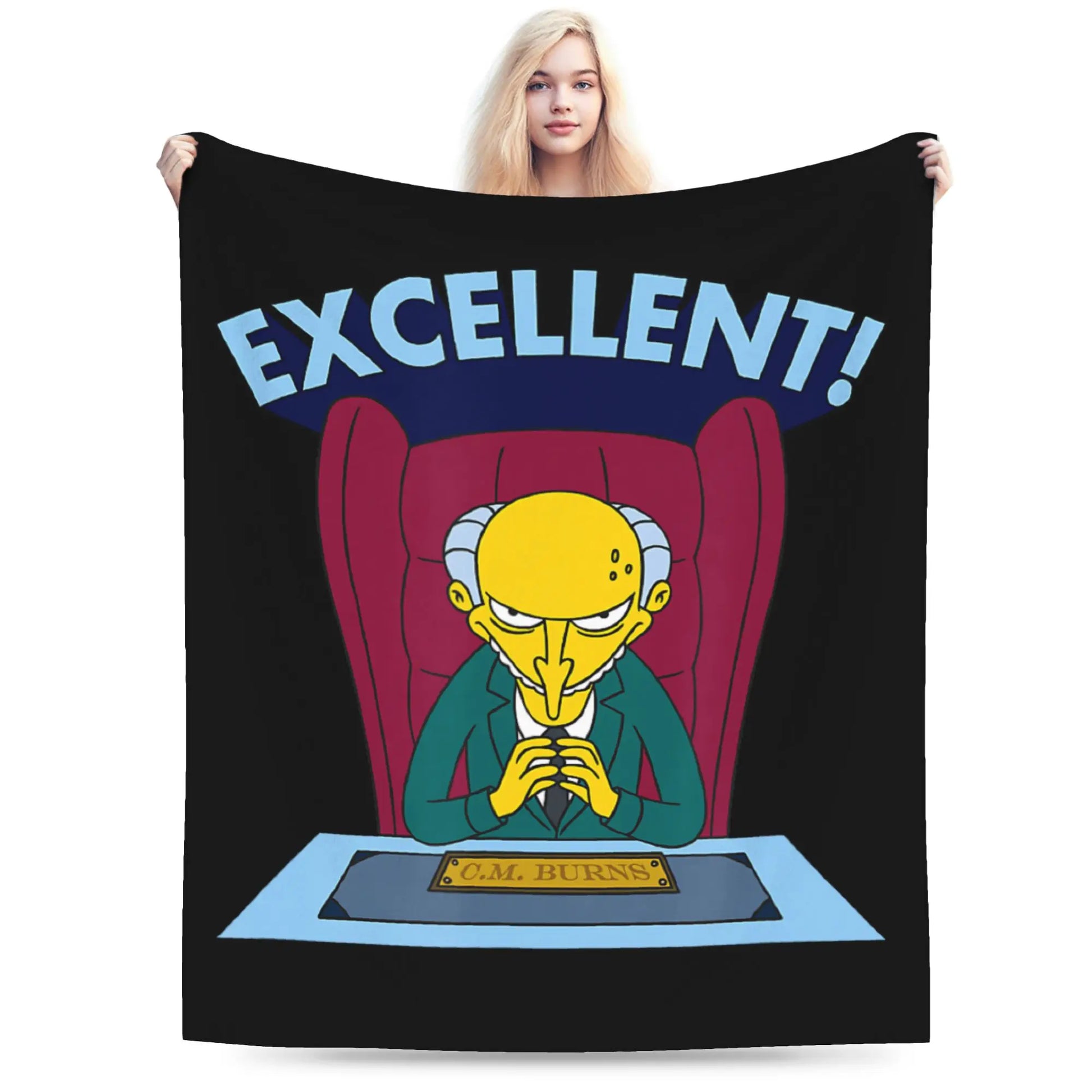 Plaid Simpsons - Mr Burns « Excellent! »