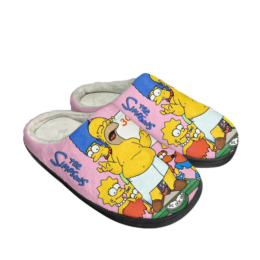 Chaussons Simpsons - Homer, Marge, Bart et Lisa
