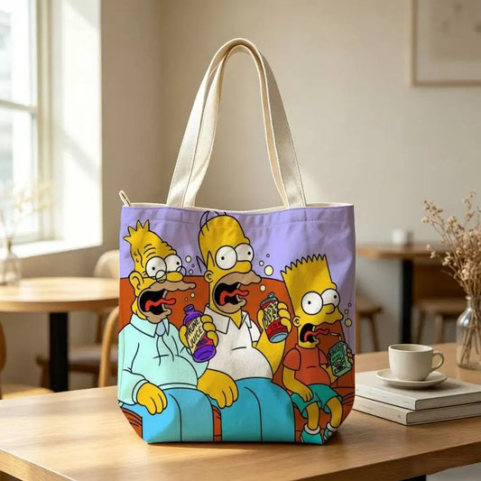 Sac Cabas Simpsons - Famille au Complet