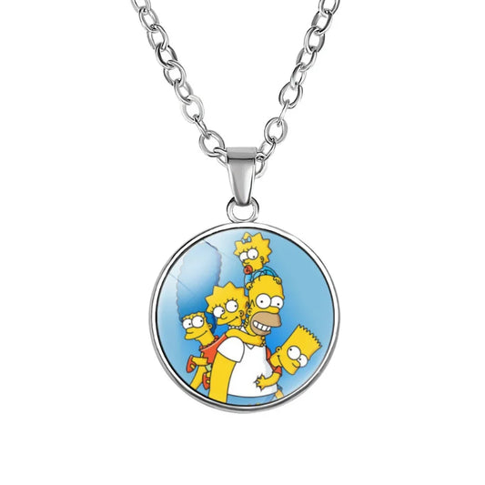 Collier Famille Simpson