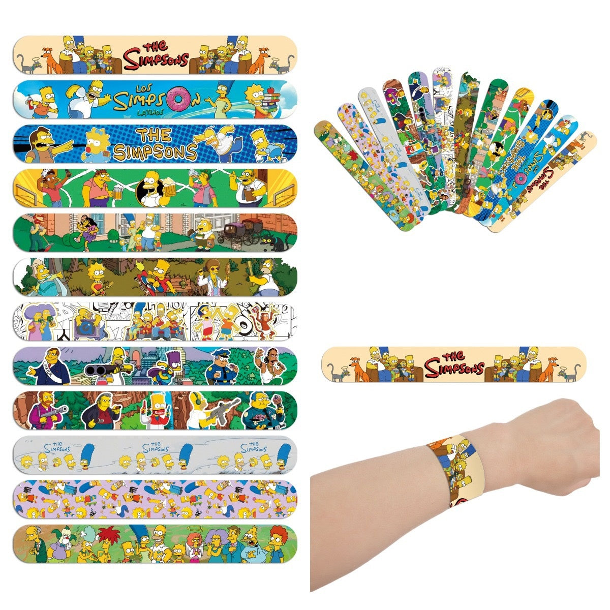 Bracelets Slap Simpsons