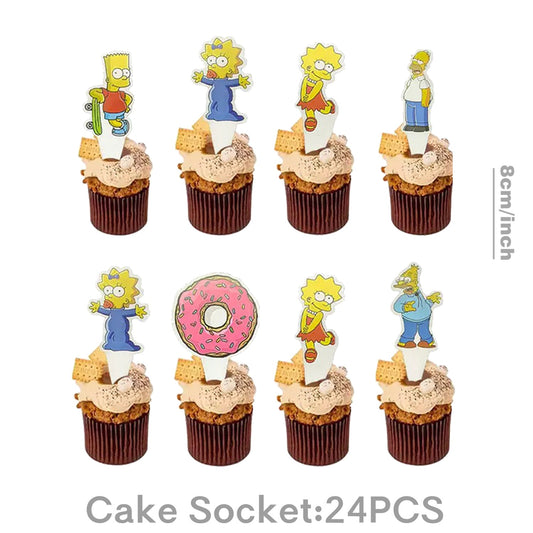 Cake Toppers Simpsons
