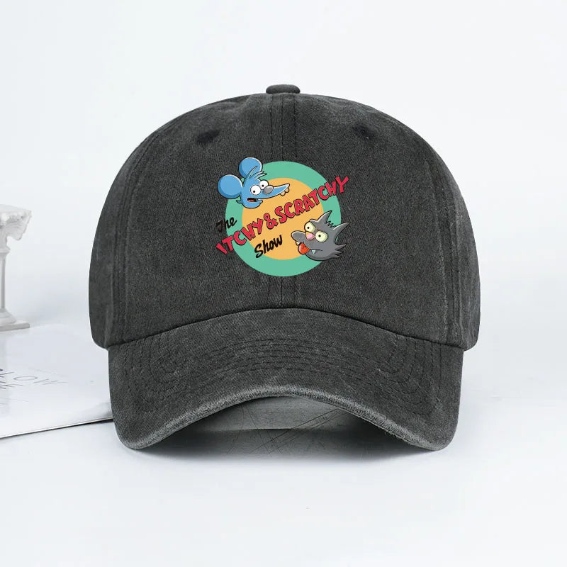 Casquette Simpsons - Itchy & Scratchy Show