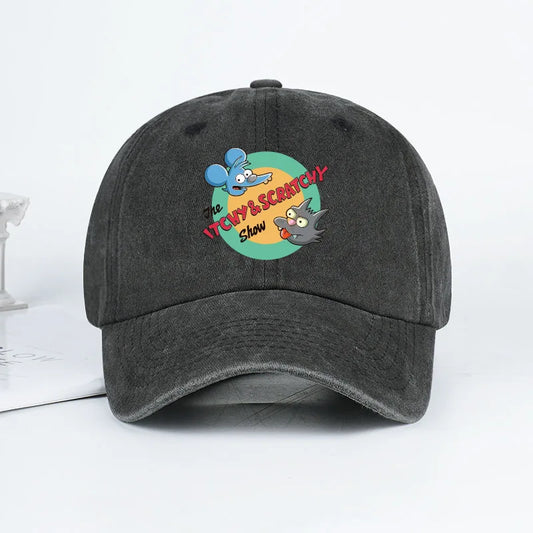 Casquette Simpsons - Itchy & Scratchy Show