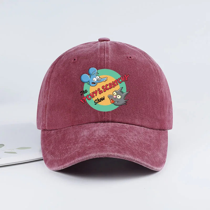Casquette Simpsons - Itchy & Scratchy Show