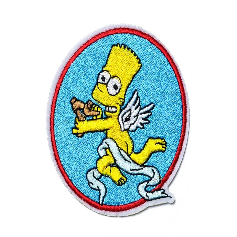 Écusson Simpsons - Bart Ange