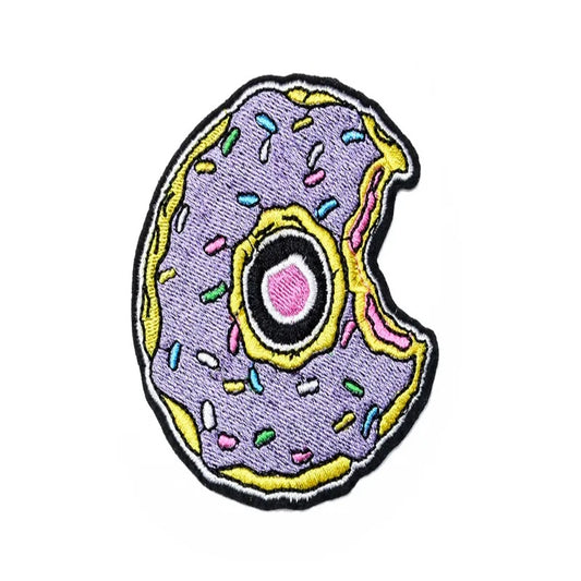 Écusson Simpsons - Donut Violet