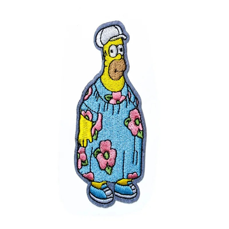 Écusson Simpsons - Homer Chemise Hawaïenne