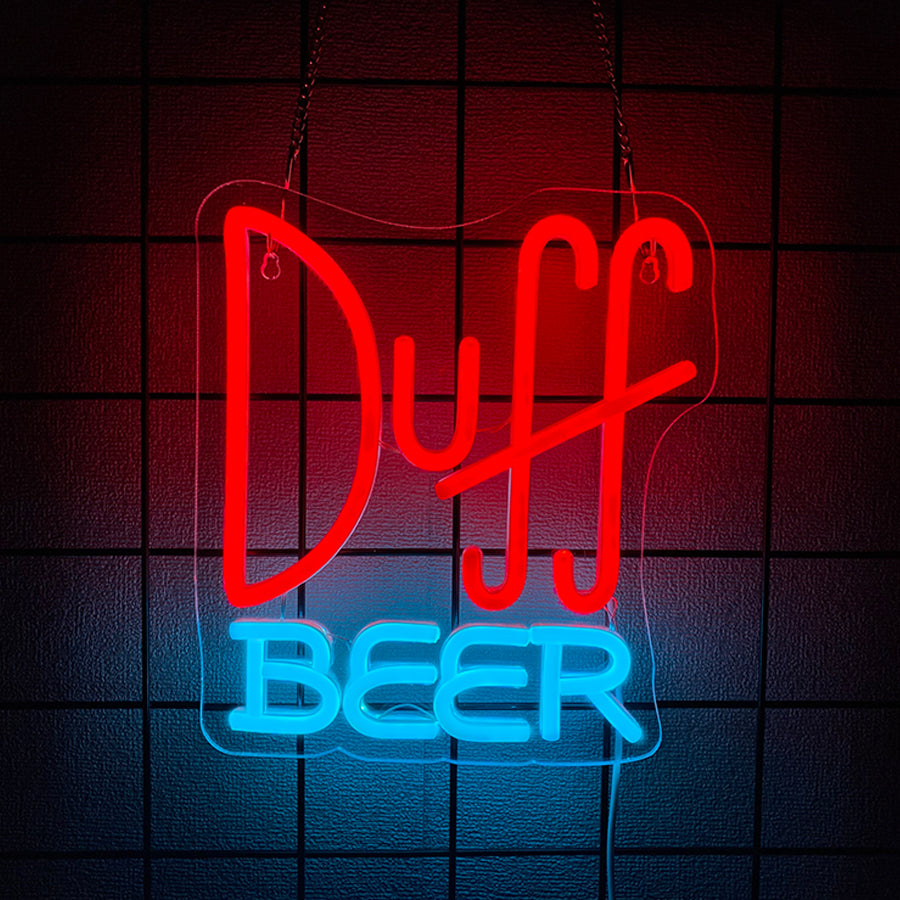 Enseigne Néon Simpsons - Duff Beer USB