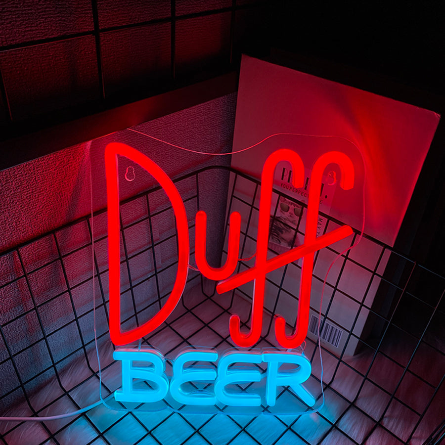 Enseigne Néon Simpsons - Duff Beer USB