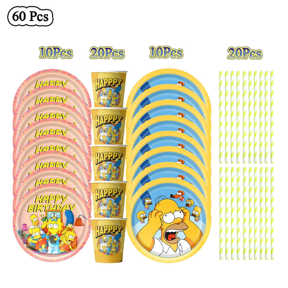 Kit Anniversaire Simpsons