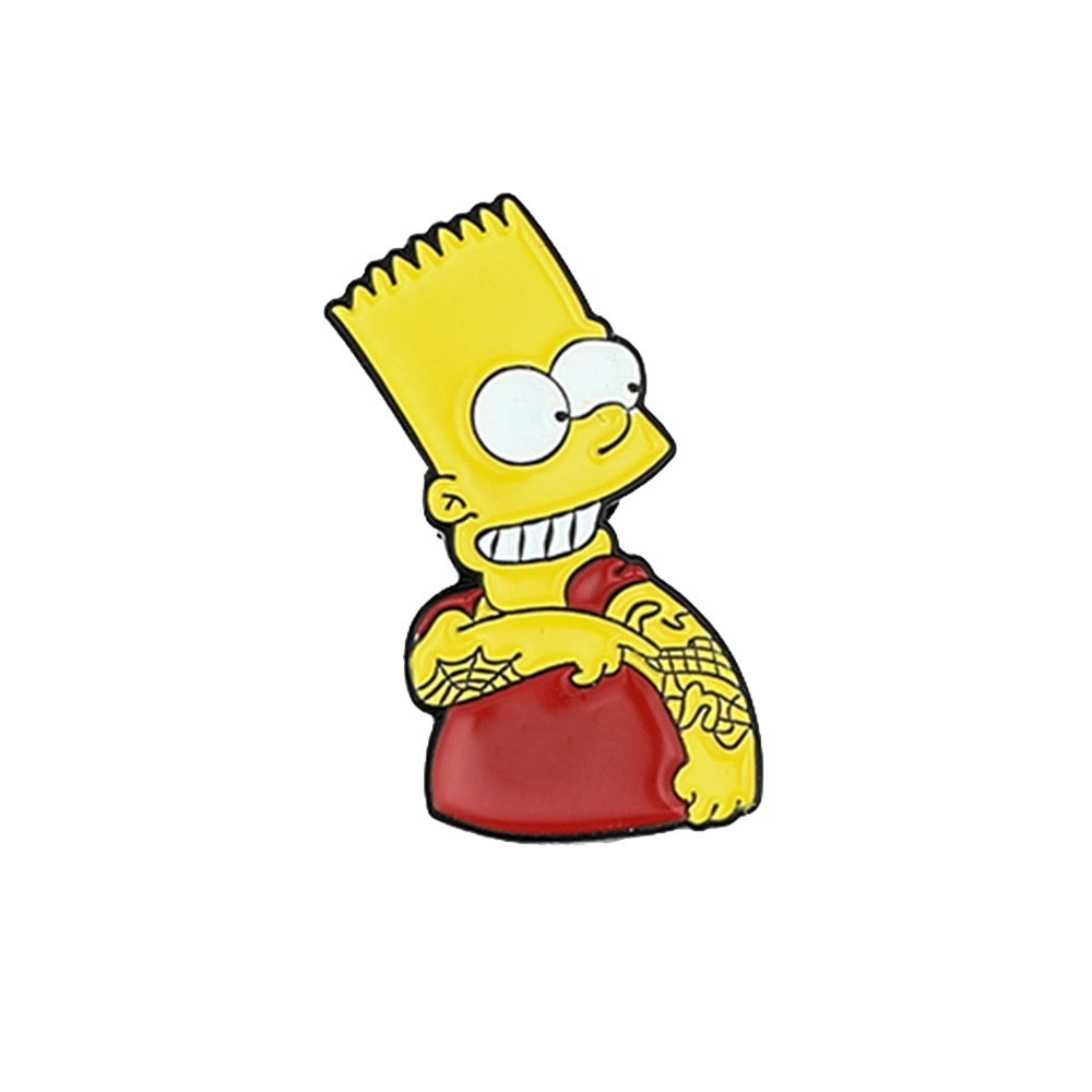 Pin's Simpsons - Bart Bras Croisés