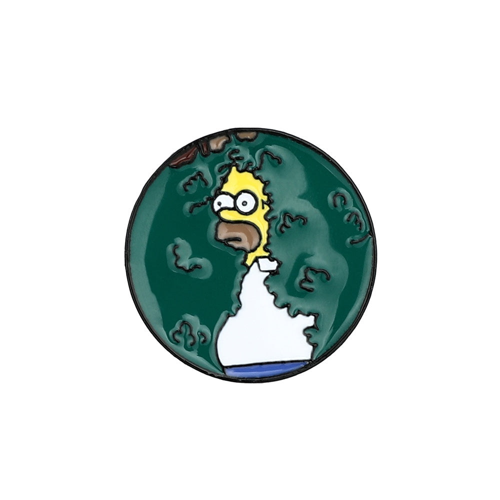 Pin's Simpsons - Homer dans les Buissons