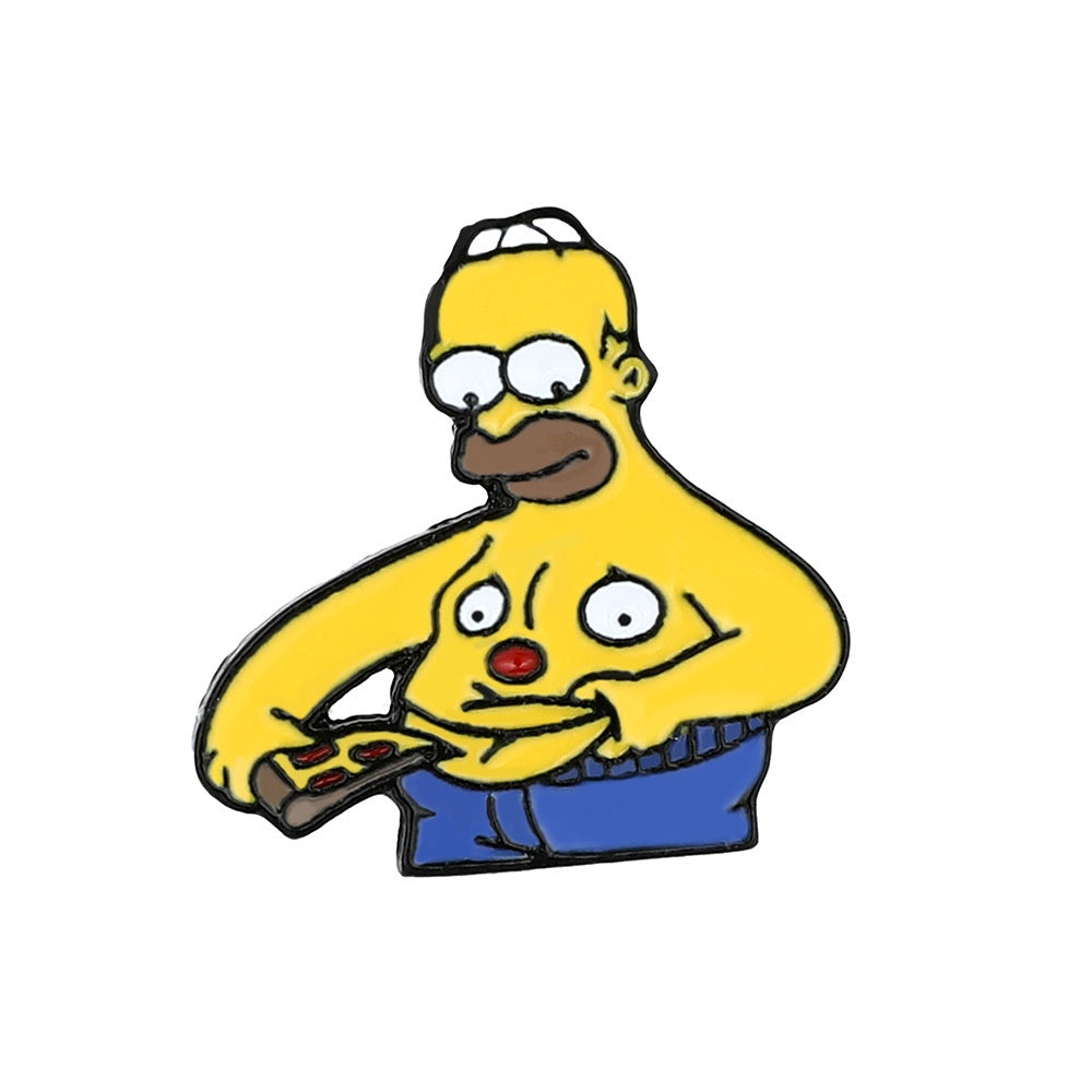 Pin's Simpsons - Homer Torse Nu