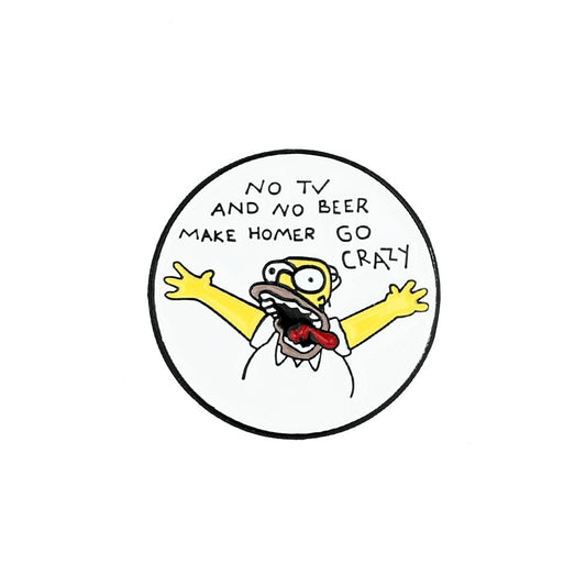 Pin's Simpsons - No TV No Beer