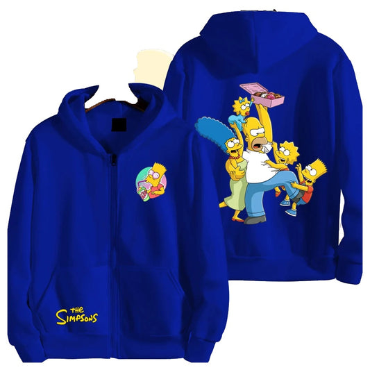 Sweat Simpsons - Famille et Donuts