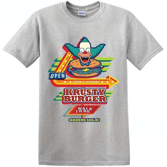 T-Shirt Simpsons - Krusty Burger Walk Thru