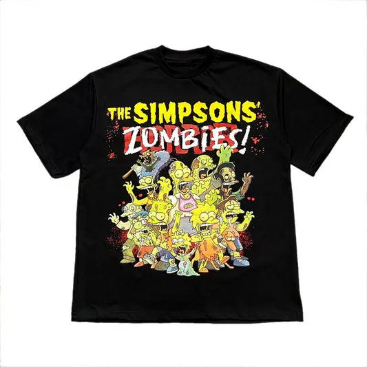 T-Shirt Simpsons - The Simpsons Zombies
